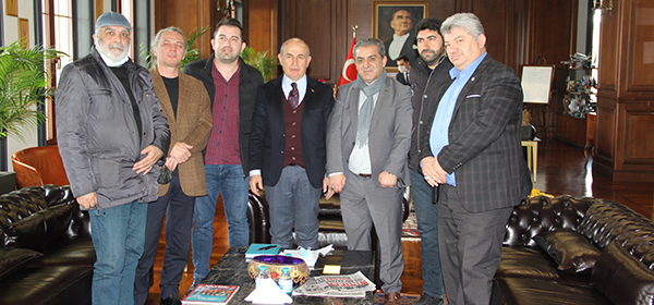 TYBB’den Akgün’e Taziye Ziyareti